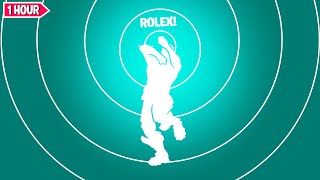 Fortnite ROLLIE Dance 1 Hour Version TikTok  Ayo amp Teo  RollieRolex [upl. by Laroc]