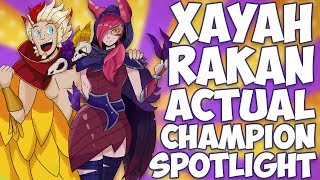 Rakan and Xayah Special Interactions [upl. by Leasim]