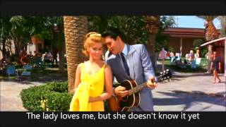 Elvis Presley and AnnMargret  The Lady loves me Lyrics [upl. by Aileda429]