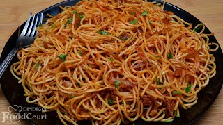 Spicy amp Tasty Noodles without Sauce and Vegetables Noodles Recipe [upl. by Haikezeh]