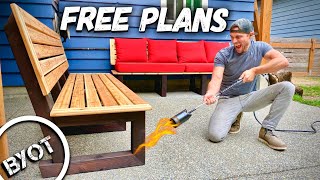 DIY OUTDOOR SOFA [upl. by Einnaj]