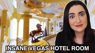 We Stayed In A 25000 Hotel Room In Vegas [upl. by Jaeger829]