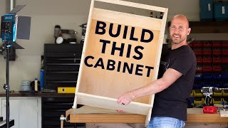 Cabinet Making for Beginners  First Attempt [upl. by Derfliw]