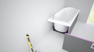 Qboard qladd pour habillage de baignoires [upl. by Jenda]