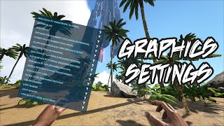 ARK Graphics settings explained  ARK Survival Evolved [upl. by Curren206]