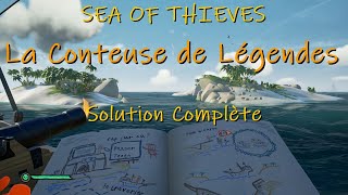 Sea of Thieves  Guide Solution  Fable du Flibustier  La Conteuse de Légende [upl. by Oman]