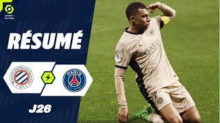 Montpellier  PSG  26  Le résumé  Ligue 1 202324 [upl. by Ecnadnak]