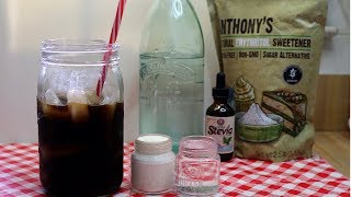 SUGAR FREE SIMPLE SYRUP RECIPE ALL NATURAL NO CALORIES NO CARBS [upl. by Elimaj]