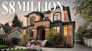 INSIDE a LUXURIOUS VANCOUVER MANSION in Dunbar  Vancouver Multi Million Dollar Mansion Tours [upl. by Marven]