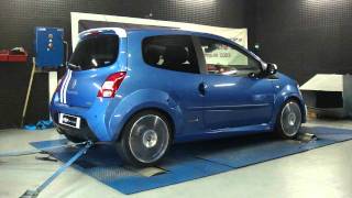 Reprogrammation moteur Renault Twingo RS 133cv  146cv dyno digiservices [upl. by Haem750]