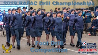 2019 RAFAC Drill Championships  Foot Drill [upl. by Dleifrag]