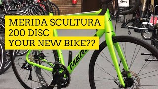 2021 Merida Scultura 200 Disc your new bike [upl. by Redle]