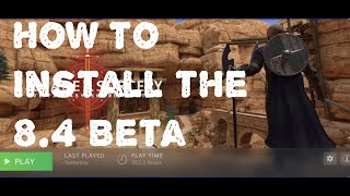 How to INSTALL the BETA for Blade and Sorcery  Oculus and Steam [upl. by Aniarrol177]