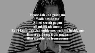 Jah Vinci  Guide Me Lyrics Video [upl. by Comyns]