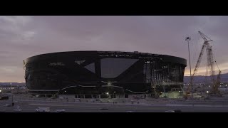 ALLEGIANT STADIUM PRIVATE TOUR OF NFL RAIDERS’ NEW CONQUEST [upl. by Eslud]