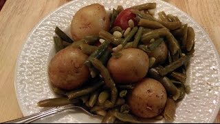 New Potatoes and Green Beans  The Hillbilly Kitchen [upl. by Yenruoc881]