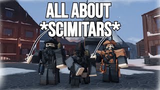 ALL ABOUT SCIMITARS NEW  Roblox Northwind [upl. by Pontius]