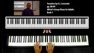 How to play Toccatina by EL Lancaster [upl. by Ahsilav]