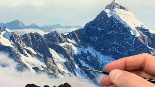 Painting a Mountain  Time Lapse  Episode 200 [upl. by Liagabba170]