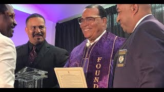 Minister Louis Farrakhan receives Lifetime Achievement Award [upl. by Hamid924]