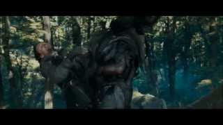 Fellowship Of The Ring  Extended Edition  Aragorn vs Lurtz HD [upl. by Heidie237]