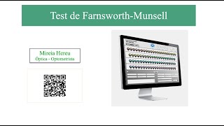 Test de Farnsworth  Munsell [upl. by Ididn]