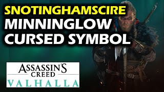 Minninglow Destroy Cursed Symbol Artifact  Snotinghamscire  Assassins Creed Valhalla [upl. by Athalla]