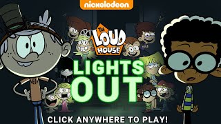 The Loud House Lights Out  FULL Nickelodeon Games [upl. by Lachlan519]