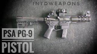 PSA AR9 Shockwave Pistol Review [upl. by Elyrad]