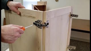 How To Install Corner Susan Door Hinges [upl. by Fan]