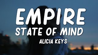 Alicia Keys  Empire State Of Mind Part II Broken Down Lyrics [upl. by Aivizt384]