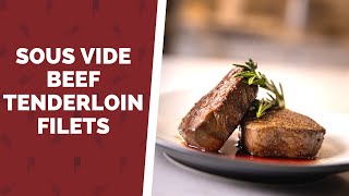 How to Sous Vide Cook Tenderloin Filet [upl. by Ycnaf]