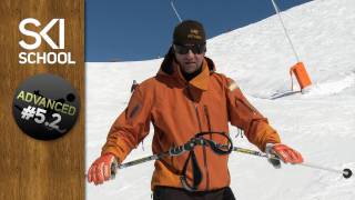 How to Ski Shorter Turns  Advanced Ski Lesson 52 [upl. by Rubinstein972]