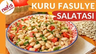 YEDİKÇE YİYECEKSİNİZ❗😋 KURU FASULYE SALATASI TARİFİ [upl. by Unders]