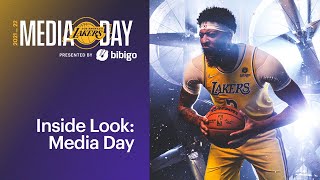 Inside Look Lakers Media Day 92821 [upl. by Marigolda]