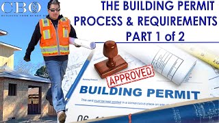 The CA Building Permit Process amp Requirements  Part 1 of 2 [upl. by Tomasine]