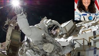 Sunita Williams video from space station [upl. by Ayekam984]