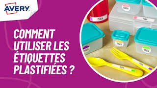 Comment utiliser les étiquettes plastifiées [upl. by Maud]