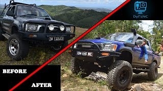 Toyota Hilux LN105  Restauration to Off Road [upl. by Fornof]