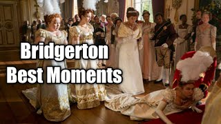 Bridgerton  best moments [upl. by Anaujd]