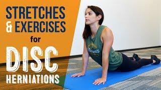 Exercises amp Stretches for Disc Herniations [upl. by Tnattirb]