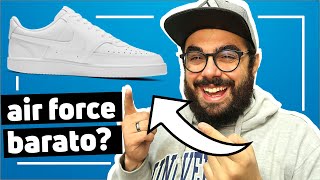 NIKE AIR FORCE 1 5 Tênis baratos e parecidos  TÊNIS MASCULINOS [upl. by Aitnwahs]