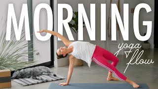 Morning Yoga Flow  20Minute Morning Yoga Practice [upl. by Ennaillek]