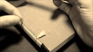 Bookbinding 101 Prior to Case Making [upl. by Brezin141]