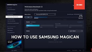 How To Use Samsung Magician [upl. by Brittain819]