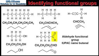 S322 Identifying functional groups [upl. by Vitek]