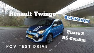 Renault Twingo RS Gordini Phase 2 2012 POV Test Drive [upl. by Drusie]