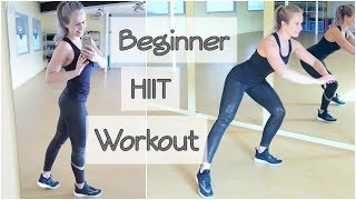 Beginner HIIT Workout  Thuis Trainen [upl. by Hammond]