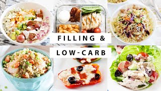 Low Carb Lunch Ideas  Easy Meal Prep Recipes [upl. by Nobie195]