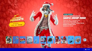 I Opened ALL Presents in Fortnite WINTERFEST 2024 [upl. by Adeys]